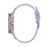  Shop Authentic Guess Queen Quartz Purple Dial Purple Silicone Strap Watch For Women - GW0536L4 - Luxxuri