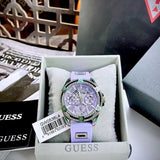  Shop Authentic Guess Queen Quartz Purple Dial Purple Silicone Strap Watch For Women - GW0536L4 - Luxxuri