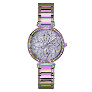  Shop Authentic Guess Lily Analog Purple Dial Purple Steel Strap Watch For Women - GW0528L4 - Luxxuri