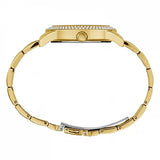  Shop Authentic Guess Bedazzle Diamonds Gold Dial Gold Steel Strap Watch For Women - W1097L2 - Luxxuri