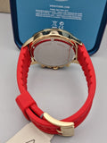  Shop Authentic Fossil Bannon Multifunction Black Dial Red Silicone Strap Watch for Men - BQ2499 - Luxxuri