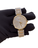  Shop Authentic Hugo Boss Allusion Quartz Silver Dial Two Tone Steel Strap Watch For Women - 1502417 - Luxxuri