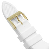  Shop Authentic Guess Venus Diamonds White Dial White Rubber Strap Watch for Women - GW0118L5 - Luxxuri