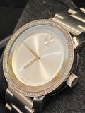  Shop Authentic Movado Bold Diamonds Silver Dial Silver Steel Strap Watch for Women - 3600149 - Luxxuri