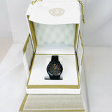  Shop Authentic Versace Univers Quartz Black Dial Black Steel Strap Watch for Men - VEBK00618 - Luxxuri
