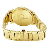  Shop Authentic Calvin Klein City Silver Dial Gold Steel Strap Watch for Men - K2G21546 - Luxxuri