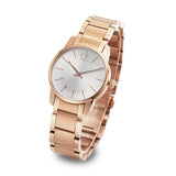  Shop Authentic Calvin Klein City White Mother of Pearl Dial Rose Gold Steel Strap Watch for Women - K2G23646 - Luxxuri
