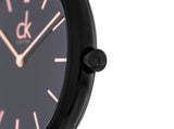  Shop Authentic Calvin Klein Minimal Black Dial Black Mesh Bracelet Watch for Women - K3M22421 - Luxxuri