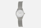  Shop Authentic Calvin Klein Minimal White Dial Silver Mesh Bracelet Watch for Women - K3M23126 - Luxxuri