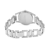  Shop Authentic Calvin Klein Dainty Black Dial Silver Steel Strap Watch for Women - K7L23141 - Luxxuri