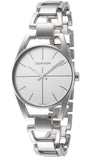 Shop Authentic Calvin Klein Dainty Silver Dial Silver Steel Strap Watch for Women - K7L23146 - Luxxuri