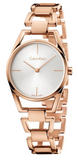  Shop Authentic Calvin Klein Stately White Dial Rose Gold Steel Strap Watch for Women - K3G23626 - Luxxuri