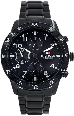  Shop Authentic Tommy Hilfiger Jimmy Chronograph Grey Dial Grey Steel Strap Watch For Men - 1791951 - Luxxuri