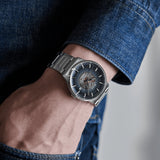  Shop Authentic Mido Commander Automatic Gradient Blue Dial Silver Steel Strap Watch For Men - M021.407.11.411.01 - Luxxuri