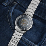  Shop Authentic Mido Commander Automatic Gradient Black Dial Silver Steel Strap Watch For Men - M021.407.11.411.00 - Luxxuri