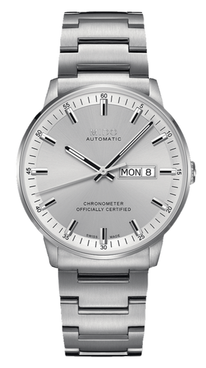  Shop Authentic Mido Commander II Automatic Chronometer Silver Dial Silver Steel Strap Watch For Men - M021.431.11.031.00 - Luxxuri