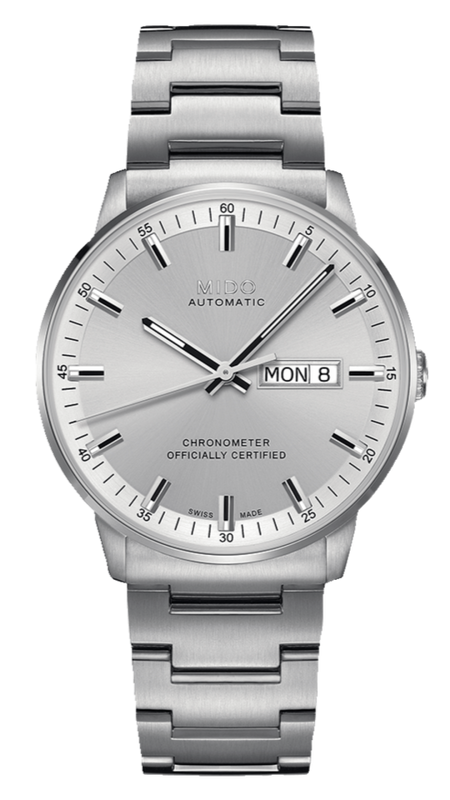  Shop Authentic Mido Commander II Automatic Chronometer Silver Dial Silver Steel Strap Watch For Men - M021.431.11.031.00 - Luxxuri