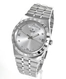  Shop Authentic Tudor Royal Day Date Diamonds Automatic Silver Dial Silver Steel Strap Watch for Men - M28600-0002 - Luxxuri