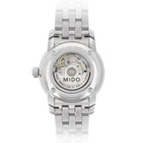  Shop Authentic Mido Baroncelli III Automatic White Dial Silver Steel Strap Watch For Women - M7600.4.26.1 - Luxxuri