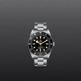 Tudor Black Bay 54 Black Dial Silver Steel Strap Watch for Men - M79000N-0001