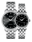  Shop Authentic Mido Baroncelli Ii Automatic Black Dial Silver Steel Strap Watch For Men - M8600.4.18.1 - Luxxuri