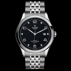  Shop Authentic Tudor 1926 Automatic Diamonds Black Dial Silver Steel Strap Watch for Men - M91650-0004 - Luxxuri