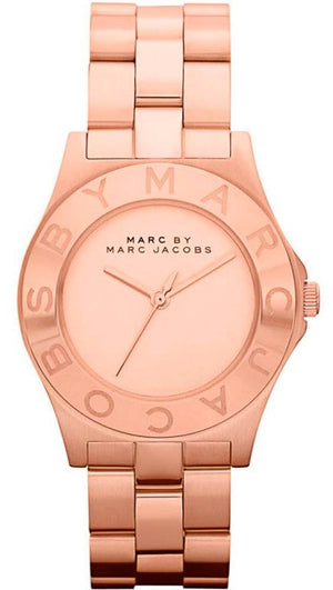  Shop Authentic Marc Jacobs Blade Rose Gold Dial Rose Gold Steel Strap Watch for Women - MBM3127 - Luxxuri