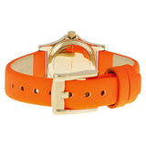  Shop Authentic Marc Jacobs Henry Dinky White Dial Orange Leather Strap Watch for Women - MBM1236 - Luxxuri