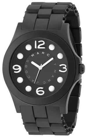  Shop Authentic Marc Jacobs Pelly Black Dial Black Silicone Strap Watch for Women - MBM2527 - Luxxuri