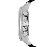  Shop Authentic Marc Jacobs Larry Chronograph Black Dial Black Leather Strap Watch for Men - MBM5033 - Luxxuri