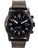  Shop Authentic Marc Jacobs Larry Chronograph Black Dial Grey Leather Strap Watch for Men - MBM5034 - Luxxuri
