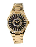  Shop Authentic Michael Kors Layton Quartz Black Dial Gold Steel Strap Watch For Women - MK6892 - Luxxuri