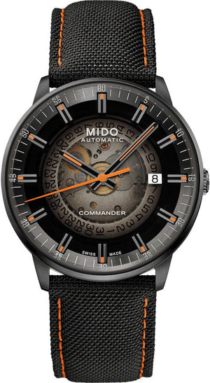  Shop Authentic Mido Commander Automatic Gradient Black Dial Black Nylon Strap Watch For Men - M021.407.37.411.00 - Luxxuri