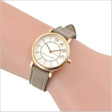  Shop Authentic Marc Jacobs Roxy White Dial Light Brown Leather Strap Watch for Women - MJ1538 - Luxxuri