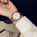  Shop Authentic Marc Jacobs Mandy Silver Dial Silver Steel Strap Watch for Women - MJ3572 - Luxxuri