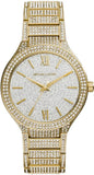  Shop Authentic Michael Kors Kerry Crystals Gold Dial Gold Steel Strap Watch For Women - MK3360 - Luxxuri