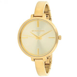  Shop Authentic Michael Kors Jaryn Analog Quartz Gold Dial Gold Steel Strap Watch For Women - MK3546 - Luxxuri