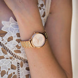  Shop Authentic Michael Kors Portia Quartz Rose Gold Dial Rose Gold Steel Strap Watch For Women - MK3678 - Luxxuri