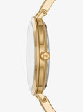  Shop Authentic Michael Kors Jaryn Quartz Gold Dial Two Tone Steel Strap Watch for Women - MK4341 - Luxxuri