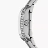  Shop Authentic Michael Kors Emery Pave Double Wrap Crystals White Dial Silver Steel Strap Watch for Women - MK4836 - Luxxuri