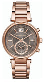  Shop Authentic Michael Kors Sawyer Rose Gold Dial Rose Gold Steel Strap Watch for Women - MK6226 - Luxxuri
