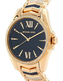  Shop Authentic Michael Kors Whitney Quartz Black Dial Two Tone Steel Strap  Watch For Women - MK6743 - Luxxuri