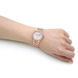  Shop Authentic Michael Kors Camille Multifunction White Dial Rose Gold Steel Strap Watch For Women - MK6845 - Luxxuri