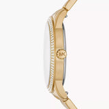  Shop Authentic Michael Kors Tibby Multifunction White Dial Gold Steel Strap Watch for Women - MK6969 - Luxxuri