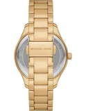  Shop Authentic Michael Kors Layton Chronograph Brown Dial Gold Steel Strap Watch For Women - MK7296 - Luxxuri