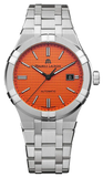 Shop Authentic Maurice Lacroix Aikon Limited Edition Automatic Date Orange Dial Silver Steel Strap Watch For Men - AI6008-SS00F-530-1 - Luxxuri