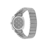  Shop Authentic Gucci Grip Quartz Silver Dial Silver Steel Strap Watch For Men - YA157501 - Luxxuri