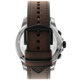  Shop Authentic Fossil Dillinger Chronograph White Dial Brown Leather Strap Watch for Men - FS5674 - Luxxuri