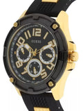  Shop Authentic Guess Delta Black Dial Black Rubber Strap Watch for Men - GW0051G2 - Luxxuri