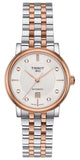  Shop Authentic Tissot T Classic Carson Premium Diamonds White Dial Two Tone Steel Strap Watch for Women - T122.207.22.036.00 - Luxxuri